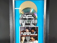 Ingelijste cd van the beatles getiteld "de jukebox van the beatles" - afbeelding 2 van  5