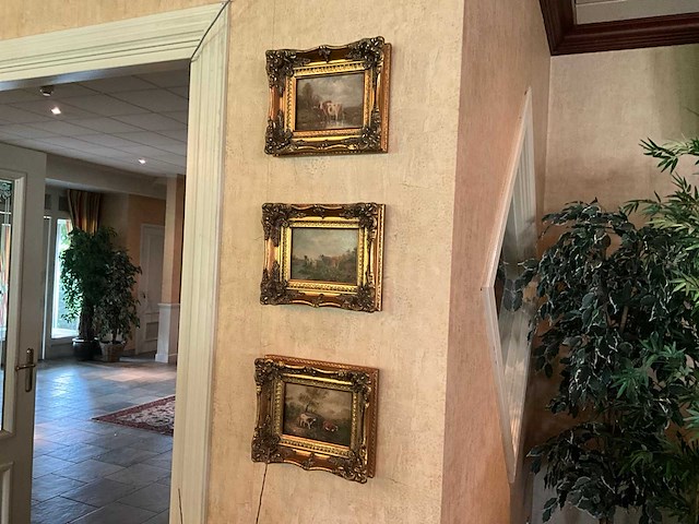 Ingelijste wanddecoratie (3x) - afbeelding 1 van  6