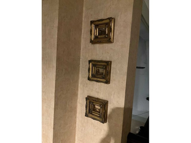 Ingelijste wanddecoratie (3x) - afbeelding 2 van  5