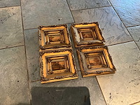 Ingelijste wanddecoratie (4x) - afbeelding 1 van  6