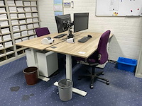 Ingerichte werkplek (180x80 cm) - afbeelding 1 van  12