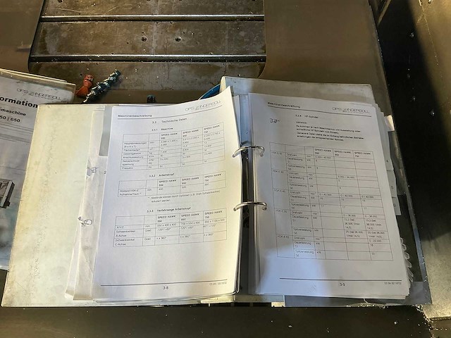 Ingersoll - 2009 - speed hawk ops 750 - verticale machinecentra - afbeelding 4 van  12