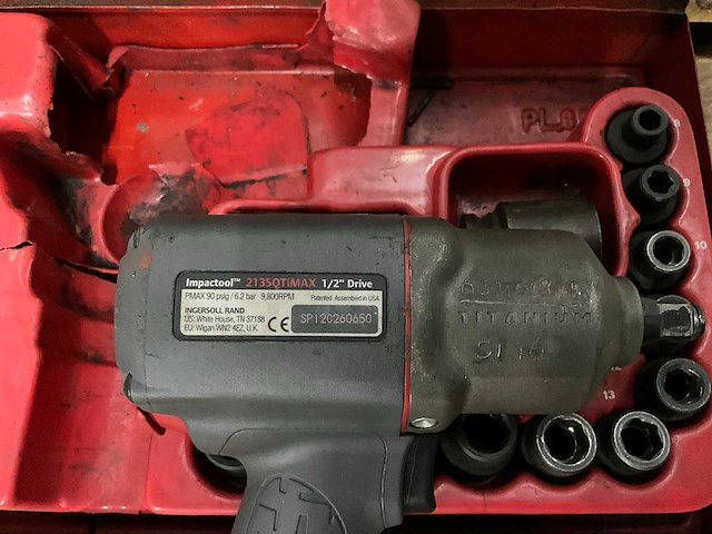 Ingersoll - 2135qtimax 1/2” drive - luchtslagmoersleutel - afbeelding 5 van  6