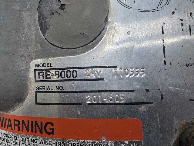 Ingersoll rand - lier 3500 kg - afbeelding 8 van  9
