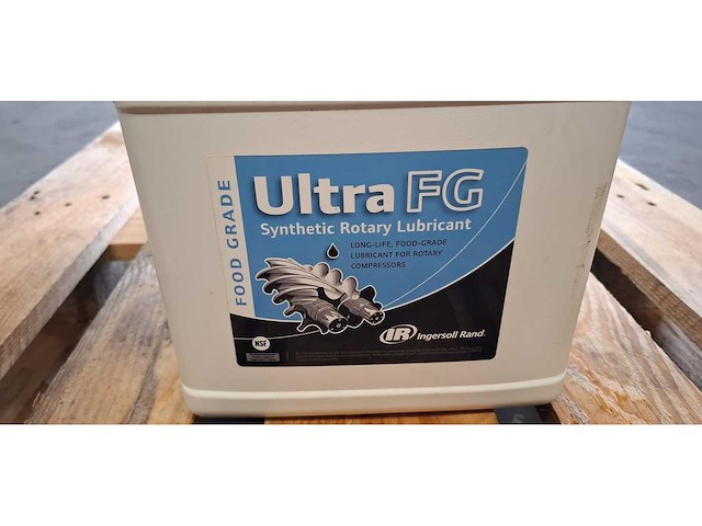 Ingersoll rand - ultra fg - foodgrade compressorolie (5x) - afbeelding 1 van  4