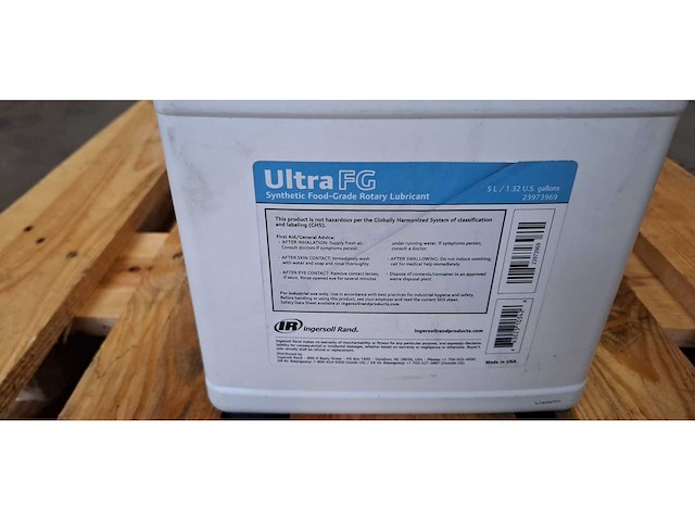 Ingersoll rand - ultra fg - foodgrade compressorolie (5x) - afbeelding 7 van  9