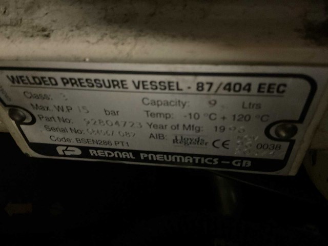 Ingersoll rand 1997 ssr mh11 luchtcompressor - afbeelding 8 van  12