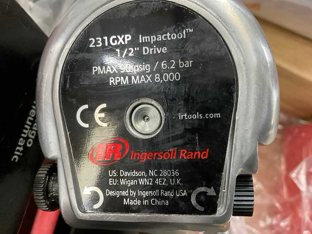 Ingersoll rand 231 gxp pneumatische slagmoersleutel - afbeelding 4 van  4