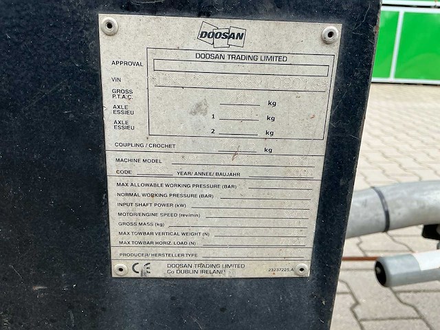Ingersoll-rand b66 luchtcompressor - afbeelding 13 van  20
