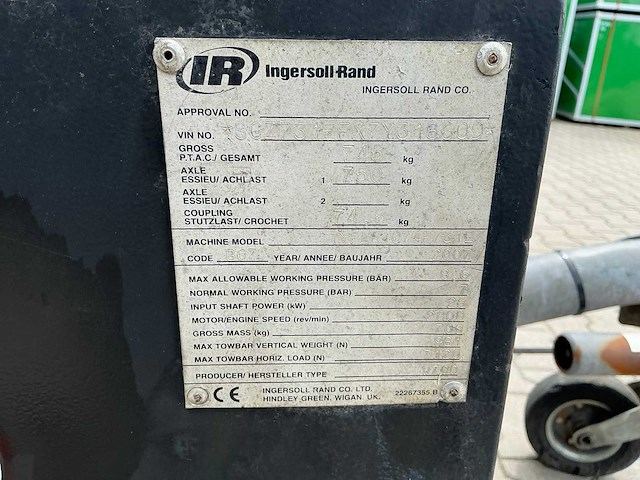 Ingersoll-rand b67 compressor - afbeelding 13 van  20
