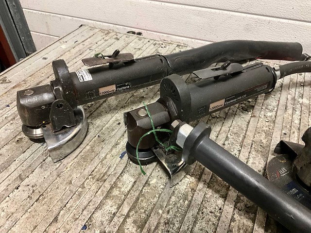 Ingersoll rand cyclone ha120 pneumatische hand slijpmachine (5x) - afbeelding 2 van  4