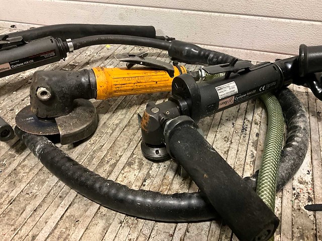 Ingersoll rand cyclone ha120 pneumatische hand slijpmachine (5x) - afbeelding 3 van  4