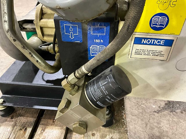 Ingersoll rand esp5.5 luchtcompressor - afbeelding 4 van  15