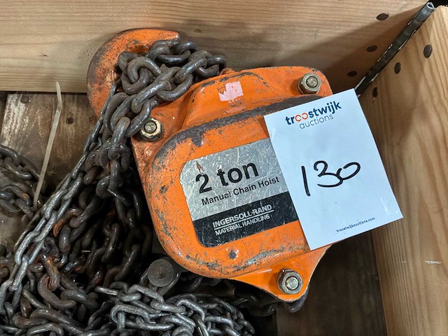 Ingersoll rand kettingtakel - afbeelding 1 van  2