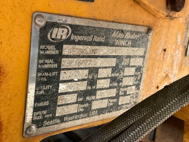 Ingersoll rand lier - afbeelding 7 van  7