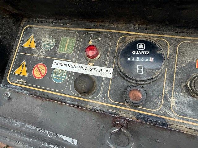 Ingersoll rand p101wd diesel mobiele compressor - afbeelding 3 van  12