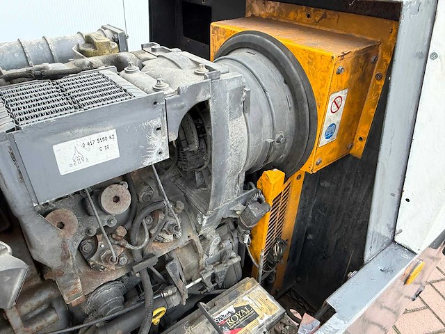 Ingersoll rand p101wd diesel mobiele compressor - afbeelding 12 van  12