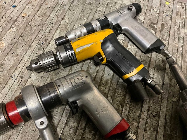 Ingersoll rand pneumatische boormachine (4x) - afbeelding 3 van  5