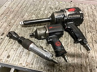 Ingersoll rand pneumatische slagmoersleutel (3x) - afbeelding 1 van  4