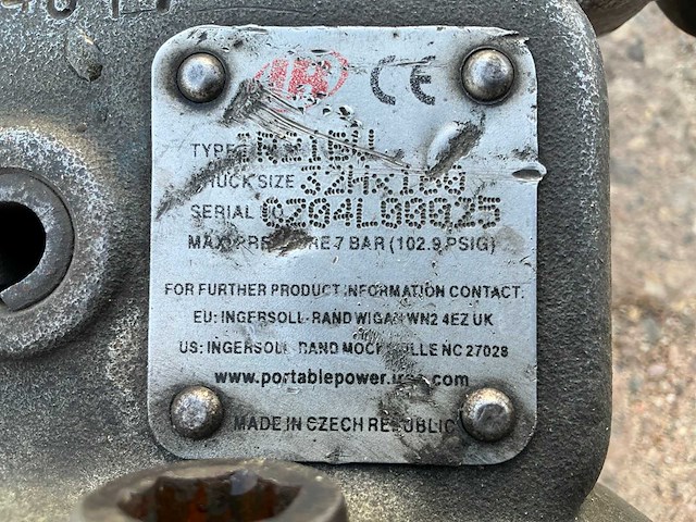 Ingersoll-rand tr21bv pneumatische breekhamer - afbeelding 3 van  5