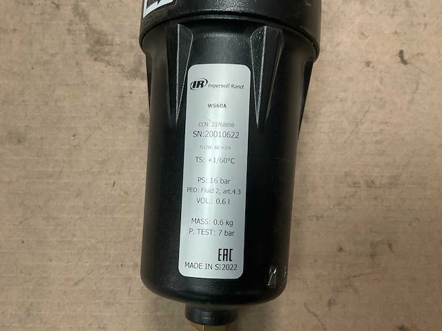 Ingersoll rand ws60a water separator - afbeelding 3 van  3