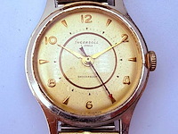 Ingersoll usa 'champagne dial' mechanisch horloge - afbeelding 1 van  7