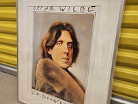 Ingeschreven lithografie, oscar wilde, peter donkersloot, 1996 - afbeelding 1 van  3