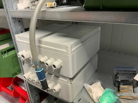 Inhoud (380v) installatiematerialen, machine-onderdelen, etc. van 9 legbordstellingen - afbeelding 18 van  40