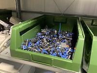 Inhoud (380v) installatiematerialen, machine-onderdelen, etc. van 9 legbordstellingen - afbeelding 19 van  40