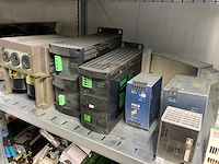 Inhoud (380v) installatiematerialen, machine-onderdelen, etc. van 9 legbordstellingen - afbeelding 22 van  40