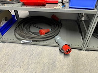 Inhoud (380v) installatiematerialen, machine-onderdelen, etc. van 9 legbordstellingen - afbeelding 31 van  40