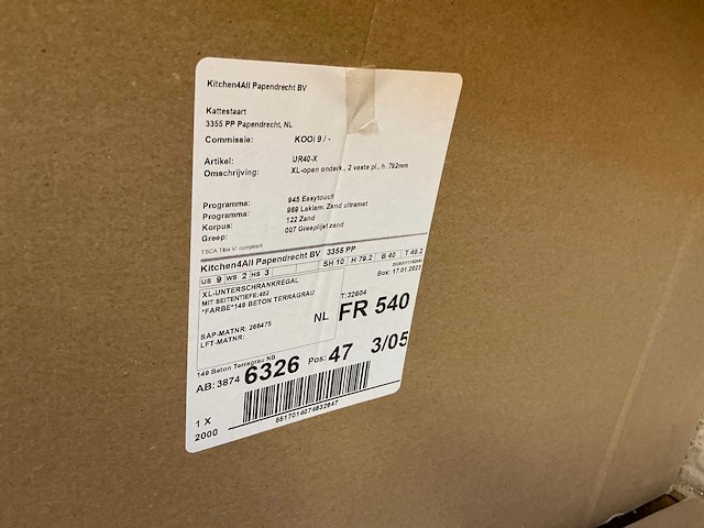 Inhoud magazijnruimte - afbeelding 19 van  24