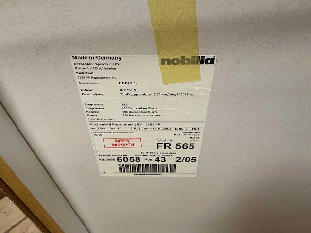 Inhoud magazijnruimte - afbeelding 21 van  24