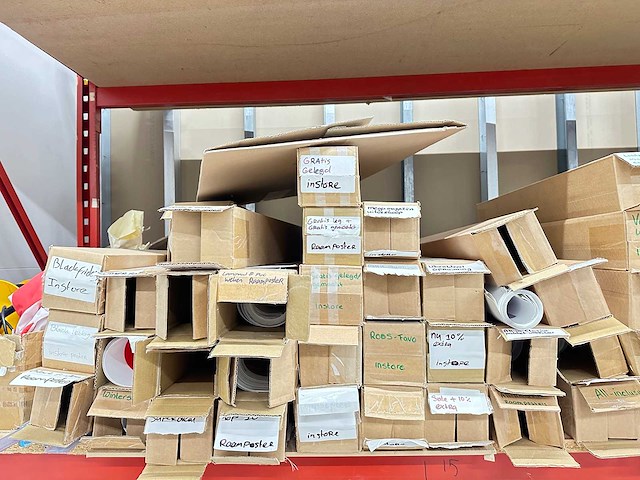 Inhoud magazijnstelling - afbeelding 3 van  14