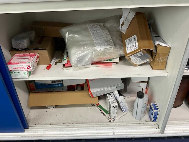 Inhoud schuifkast, 2x kantoorkast met inhoud. - afbeelding 25 van  27