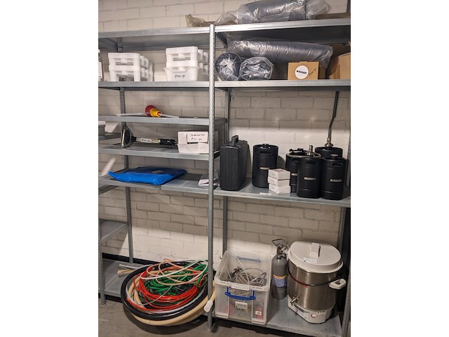 Inhoud stelling bierbrouw toebehoren, ikeggen - afbeelding 1 van  12