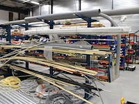 Inhoud twee zijden van dubbelzijdige stelling m2167 pvc buis, elektrabuis, flexibele buis, kabelgoten etc. ...