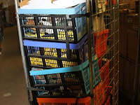 Inhoud volle rolcontainer incl de klapkratjes excl container en orange krat - afbeelding 2 van  9