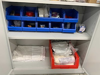 Inhoud werkplaatskast met boren, installatiematerialen, tapes, etc. (2x) - afbeelding 16 van  21