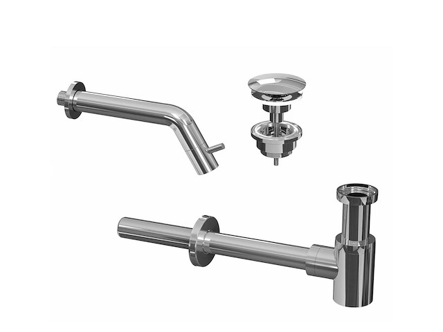 Ink - inbouw fonteinkraan wand met open plug - afbeelding 1 van  2