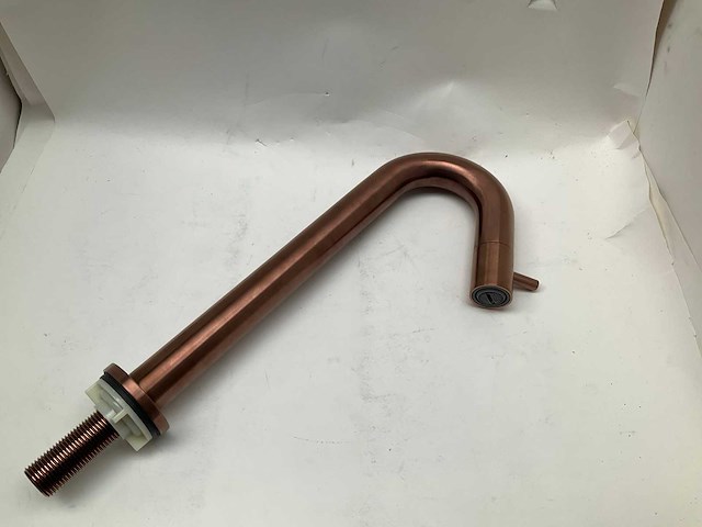Ink hoog model fonteinkraan brushed rose gold 30cm 9902366 - afbeelding 2 van  7