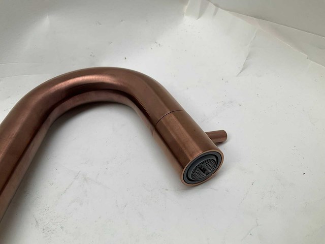 Ink hoog model fonteinkraan brushed rose gold 30cm 9902366 - afbeelding 3 van  7