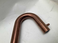 Ink hoog model fonteinkraan brushed rose gold 30cm 9902366 - afbeelding 4 van  7
