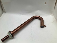 Ink hoog model fonteinkraan brushed rose gold 30cm 9902366 - afbeelding 5 van  7