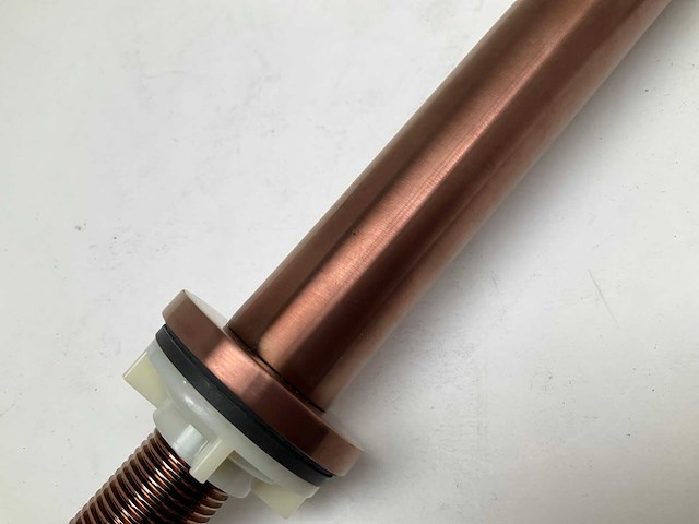Ink hoog model fonteinkraan brushed rose gold 30cm 9902366 - afbeelding 6 van  7