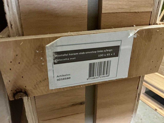 Ink slab wastafel - afbeelding 2 van  2