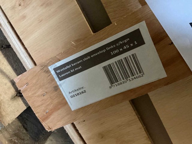 Ink slab wastafel - afbeelding 2 van  2