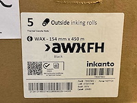 Inkanto awxfh inktrollen voor labelprinter (3x) - afbeelding 3 van  3
