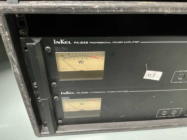 Inkel pa838 versterker (2x) - afbeelding 2 van  3