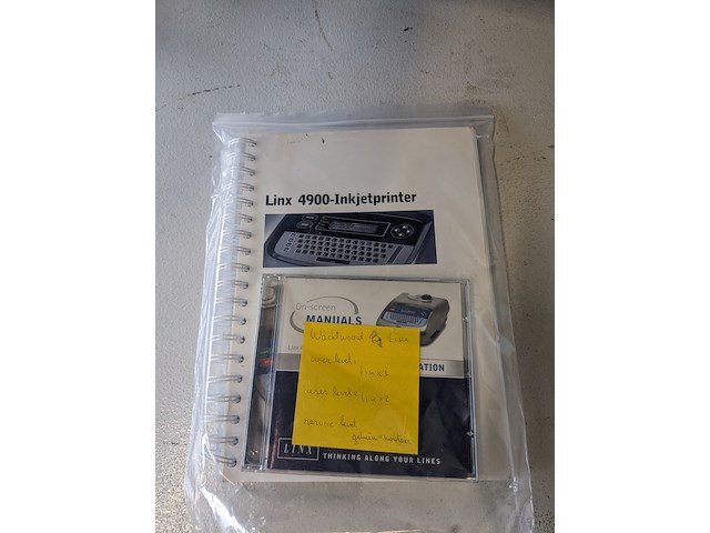Inkjet printer, linx, 4900 p490, 2008 - afbeelding 8 van  8